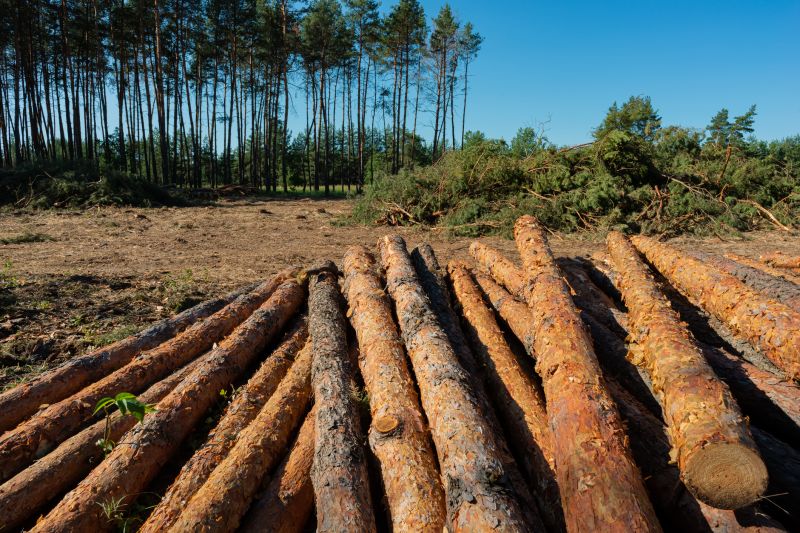 Products For Pine Straw Removals in use